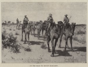 The Land of the Golden Nugget, on the Road to Mount Margaret by Julius Mandes Price